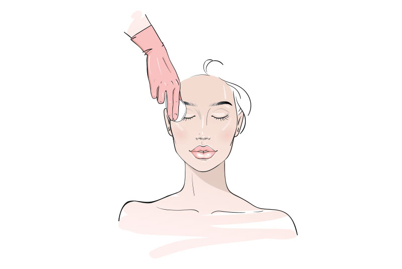 illustration of cosmetic